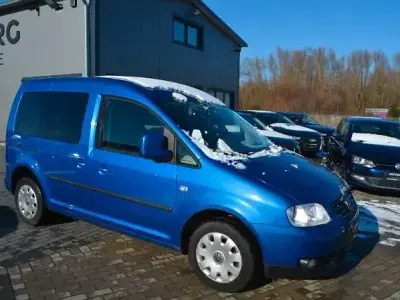 Usata VW Caddy Team 102 CV (75 kW) 2008 Blu Monovolume