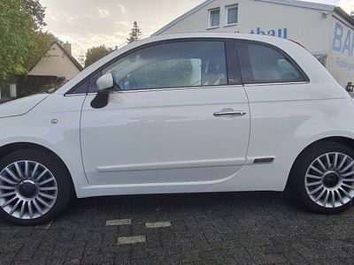 gebraucht Fiat 500 Lounge /voll Scheckheft/ wunderschön/Leder