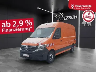 Używany VW Crafter 177 KM (130 kW) 2021 Pomarańczowy Van