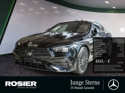 Gebraucht Mercedes CLE450 AMG Line Premium Plus 381 PS (280 kW) 2024 Schwarz / obsidianschwarz Coupé