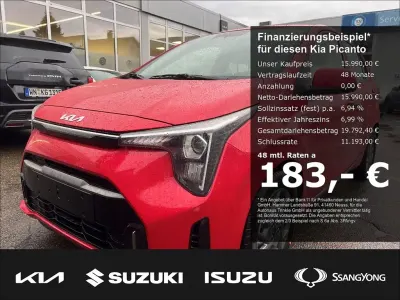 Neu Kia Picanto Vision 68 PS (50 kW) 2026 Rot Kleinwagen
