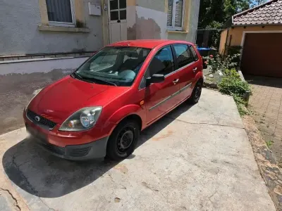 Gebraucht Ford Fiesta 2007 Rot Kleinwagen
