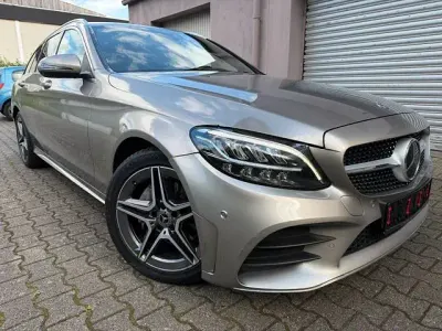Gebraucht Mercedes C220 AMG 194 PS (142 kW) 2018 Mojavesilber Kombi