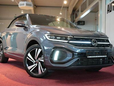 Second-hand VW T-Roc Cabriolet R-line 150 CP (110 kW) 2022 Gri Cabrio