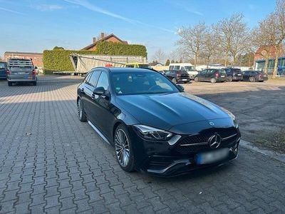 Gebraucht Mercedes C180 AMG 2023 Schwarz Kombi