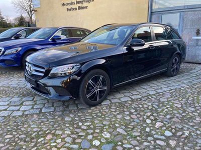 gebraucht Mercedes C200 d T 9G-Tronik LED Navi 8 Räder AHK