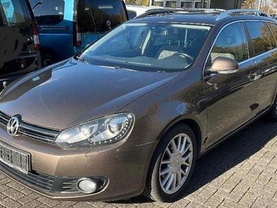 Gebraucht VW Golf VI Comfortline 105 PS (77 kW) 2012 Braun Kleinwagen