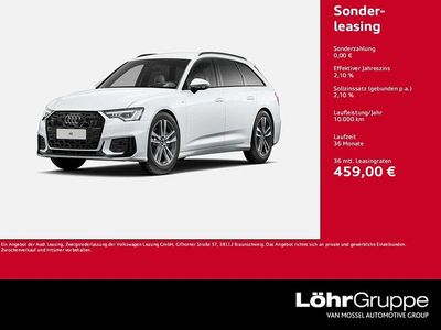 Gletscherweiß metallic Gebraucht 2025 Audi A6 S-Line Kombi | 48.950 € (Guter Preis)