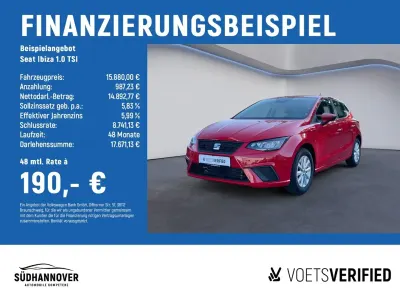 Gebraucht Seat Ibiza Style 116 PS (85 kW) 2024 Rot Kleinwagen