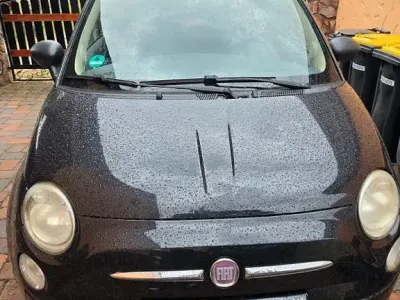 Gebraucht Fiat 500 101 PS (74 kW) 2010 Schwarz Kleinwagen