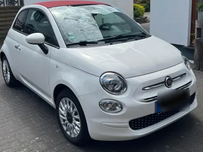 Gebraucht Fiat 500C Lounge 69 PS (50 kW) 2019 Weiß Cabrio