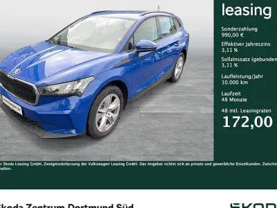 Second-hand Skoda Enyaq iV Loft 108 kW (148 CP) 2023 Albastru SUV