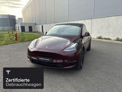 Rot Gebraucht 2023 Tesla Model Y Long Range AWD SUV | 40.700 € (Teuer)