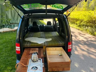 Gebraucht VW Caddy 150 PS (110 kW) 2011 Blau Van / Kleinbus