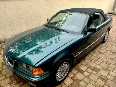 Gebraucht BMW 320 Cabriolet 150 PS (110 kW) 1996 Grün Cabrio