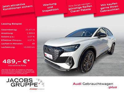 Gebraucht Audi Q4 Sportback e-tron Ambiente 210 kW (286 PS) 2025 Weiß SUV