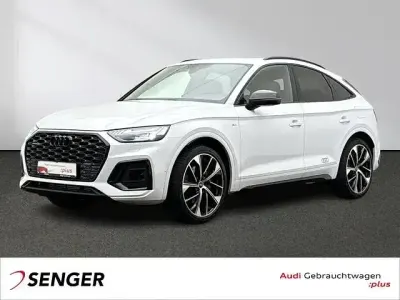 Gebraucht Audi Q5 Sportback S-Line 367 PS (269 kW) 2023 Gletscherweiß SUV