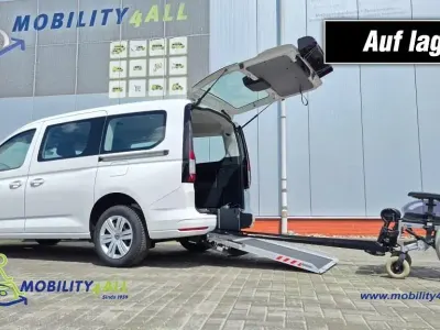 Neu VW Caddy Maxi 122 PS (89 kW) 2026 Weiß Van / Kleinbus