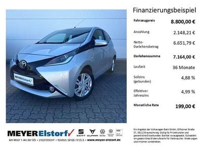 Gebraucht Toyota Aygo X-play 69 PS (50 kW) 2016 Silber Kleinwagen