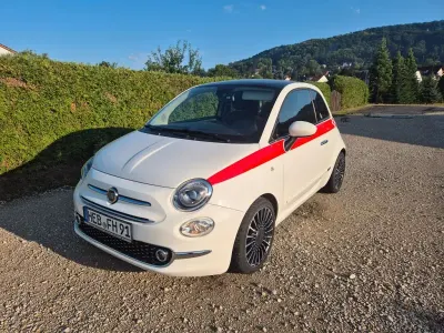 Gebraucht Fiat 500 Lounge 105 PS (77 kW) 2016 Weiß Kleinwagen