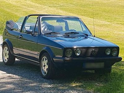 Gebraucht VW Golf Cabriolet 72 PS (52 kW) 1988 Blau Cabrio