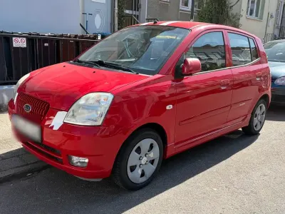 Gebraucht Kia Picanto 65 PS (47 kW) 2007 Rot Kleinwagen