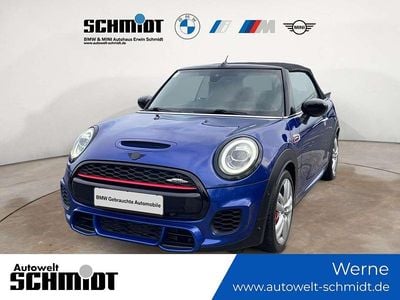 Gebraucht Mini John Cooper Works Cabriolet 231 PS (169 kW) 2020 Starlight blue metallic Cabrio