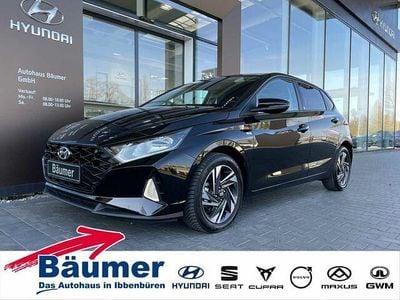 Gebraucht Hyundai i20 Edition 30 101 PS (74 kW) 2022 Phantom black Kleinwagen
