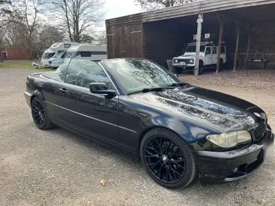 Gebraucht BMW 320 Cabriolet Performance 170 PS (125 kW) 2003 Schwarz Cabrio