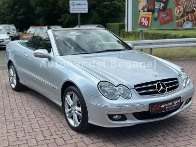 Gebraucht Mercedes CLK200 184 PS (135 kW) 2008 Silber Cabrio