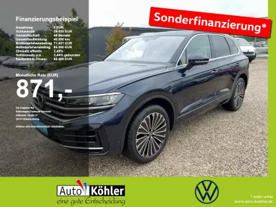Gebraucht VW Touareg Elegance 381 PS (280 kW) 2023 Meloe blue kristalleffekt SUV