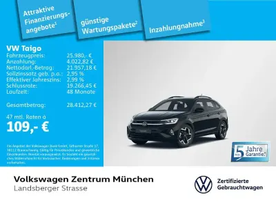 Gebraucht VW Taigo IQ Drive 150 PS (110 kW) 2025 Schwarz SUV
