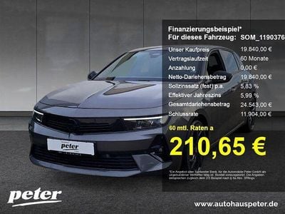 Gebraucht Opel Astra GS Line 131 PS (96 kW) 2023 Grau Limousine