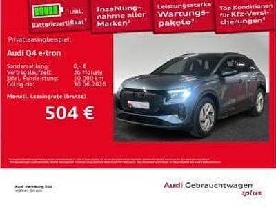 Gebraucht Audi Q4 e-tron S-Line 210 kW (286 PS) 2025 Blau (5y geysirblau metallic) SUV