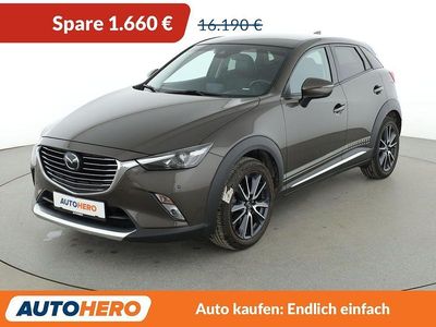 Gebraucht Mazda CX-3 Sports-Line 150 PS (110 kW) 2017 Braun SUV