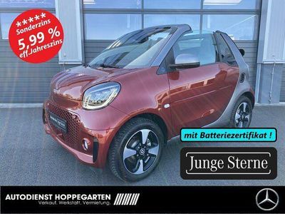 Begagnad Smart ForTwo Electric Drive Exclusive 60 kW (82 HK) 2024 Röd Cab