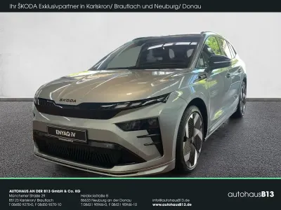 Neu Skoda Enyaq iV RS 250 kW (340 PS) 2026 Smokey diamondsilber metallic SUV