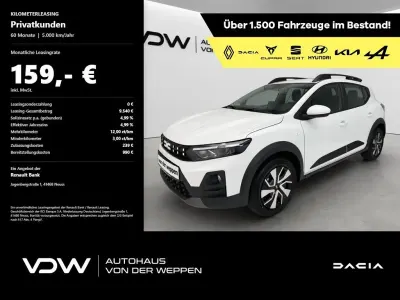 Neu Dacia Sandero Expression 158 PS (116 kW) 2026 Weiß Limousine