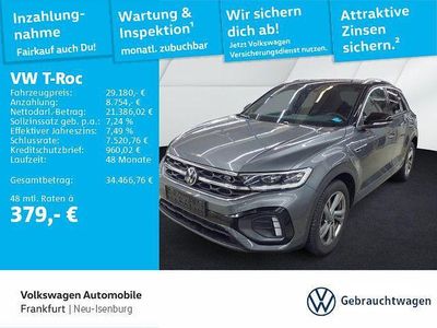 Gebraucht VW T-Roc R-line 150 PS (110 kW) 2025 Grau SUV