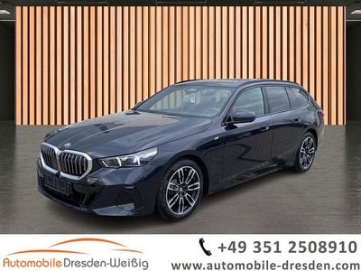 Gebraucht BMW 520 M Sport 197 PS (144 kW) 2024 Carbonschwarz metallic Kombi