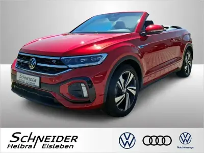 Gebraucht VW T-Roc Cabriolet R-line 150 PS (110 kW) 2022 Rot Cabrio