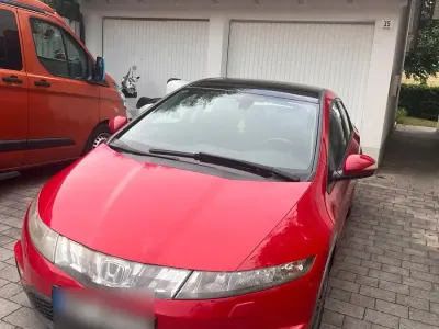 Gebraucht Honda Civic 140 PS (102 kW) 2007 Rot Kleinwagen