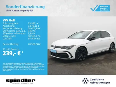 Gebraucht VW Golf VIII R-line 131 PS (96 kW) 2024 Pure white Limousine