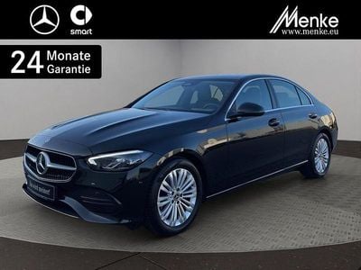 Metalliclack obsidianschwarz m Gebraucht 2024 Mercedes C200 Avantgarde Limousine | 35.980 € (Superpreis)