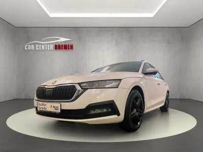 Gebraucht Skoda Octavia Ambition 150 PS (110 kW) 2021 Weiß Kombi