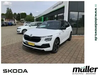 Neu Skoda Kamiq Monte Carlo 150 PS (110 kW) 2026 Moonweiss metallic SUV