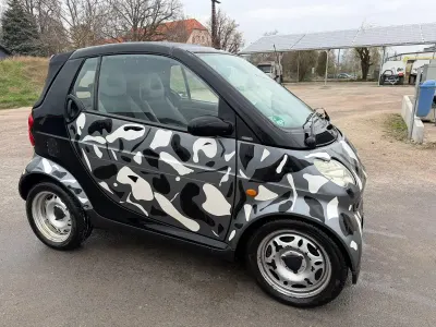 Gebraucht Smart ForTwo Cabrio 61 PS (44 kW) 2004 Schwarz Cabrio
