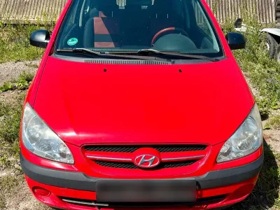 Gebraucht Hyundai Getz 60 PS (44 kW) 2007 Rot Kleinwagen