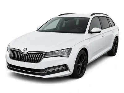 Gebraucht Skoda Superb Ambition 218 PS (160 kW) 2022 Moonweiss metallic Kombi