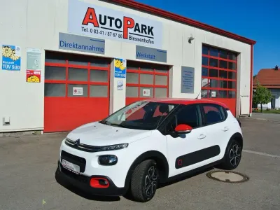 Gebraucht Citroën C3 Shine 82 PS (60 kW) 2019 Weiß Kleinwagen
